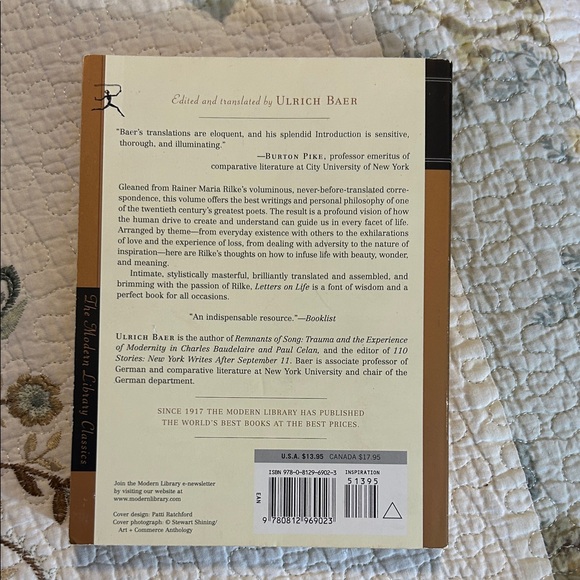 Letters on Life by Rainer Maria Rilke - Picture 2 of 2